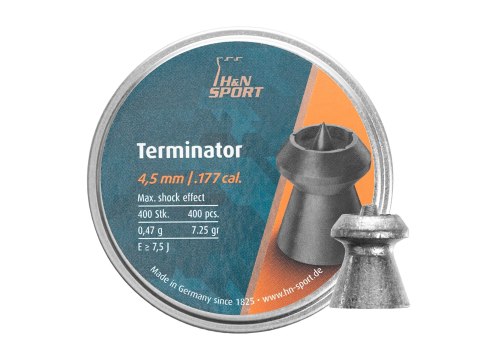 Śrut diabolo H&N Terminator 4,5 mm 400 szt. H&N Sport