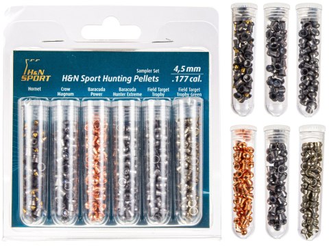 Śrut diabolo H&N Tester Hunting 4,5 mm 215 szt. H&N Sport