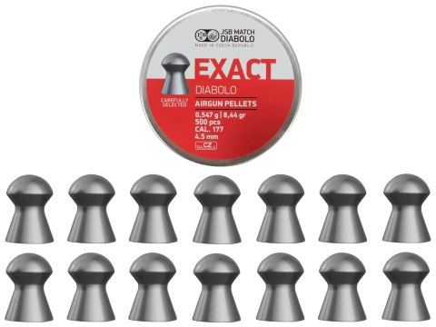 Śrut diabolo JSB Exact 4,50 mm 500 szt. JSB Match Diabolo