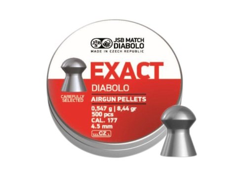 Śrut diabolo JSB Exact 4,51 mm 500 szt. JSB Match Diabolo