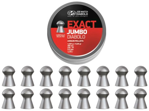 Śrut diabolo JSB Exact Jumbo 5,50 mm 500 szt. JSB Match Diabolo