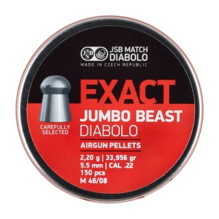 Śrut diabolo JSB Exact Jumbo Beast 5,52 mm 150 szt. JSB Match Diabolo