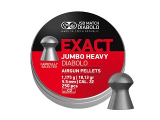 Śrut diabolo JSB Exact Jumbo Heavy 5,52 mm 250 szt. JSB Match Diabolo