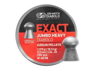 Śrut diabolo JSB Exact Jumbo Heavy 5,53 mm 250 szt. JSB Match Diabolo