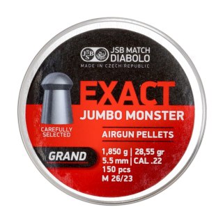 Śrut diabolo JSB Exact Jumbo Monster Grand 5,52 mm 150 szt. JSB Match Diabolo