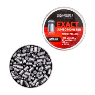 Śrut diabolo JSB Exact Jumbo Monster Grand 5,52 mm 150 szt. JSB Match Diabolo