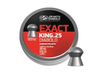 Śrut diabolo JSB Exact King 6,35 mm 350 szt. JSB Match Diabolo