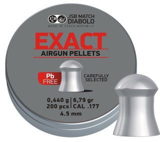 Śrut diabolo JSB Exact Lead free 4,5 mm 200 szt. JSB Match Diabolo