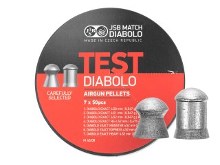 Śrut diabolo JSB Exact Test 4,5 mm 7x50 szt. JSB Match Diabolo