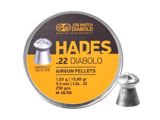 Śrut diabolo JSB Hades 5,5 mm 250 szt. JSB Match Diabolo