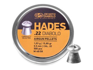 Śrut diabolo JSB Hades 5,5 mm 500 szt. JSB Match Diabolo