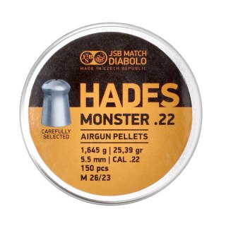 Śrut diabolo JSB Hades Monster .22 5,5 mm 150 szt. JSB Match Diabolo