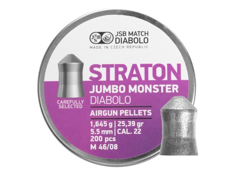 Śrut diabolo JSB Jumbo Monster Straton 5,51 mm 200 szt. JSB Match Diabolo