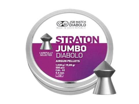 Śrut diabolo JSB Jumbo Straton 5,50 mm 500 szt. JSB Match Diabolo