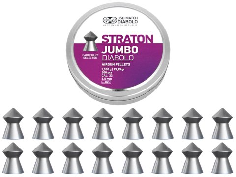 Śrut diabolo JSB Jumbo Straton 5,50 mm 500 szt. JSB Match Diabolo