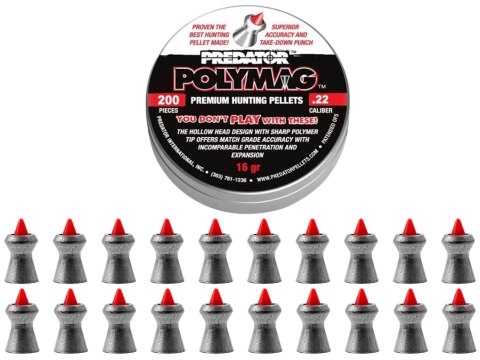Śrut diabolo JSB Polymag Predator 5,50 mm 200 szt. JSB Match Diabolo