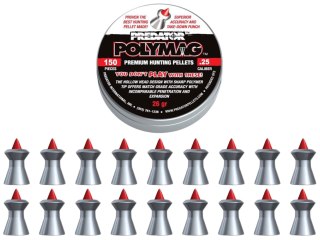 Śrut diabolo JSB Polymag Predator 6,35 mm 150 szt. JSB Match Diabolo