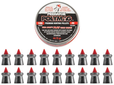 Śrut diabolo JSB Polymag Predator 7,62 mm 100 szt. JSB Match Diabolo