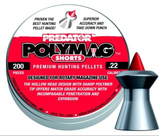 Śrut diabolo JSB Polymag Short 5,5 mm 200 szt. JSB Match Diabolo