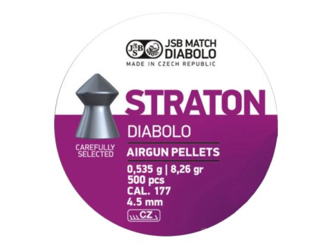 Śrut diabolo JSB Straton 4,50 mm 500 szt. JSB Match Diabolo