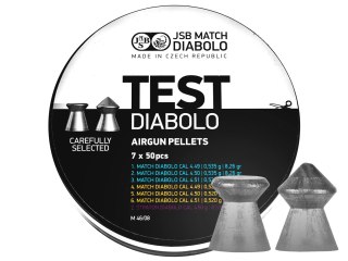 Śrut diabolo JSB Tester Match LG 4,49-4,51 mm 350 szt. 0,520-0,535 g JSB Match Diabolo