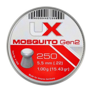 Śrut diabolo UX Mosquito gen 2. 5,5 mm 250 szt. UX