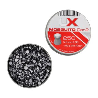 Śrut diabolo UX Mosquito gen 2. 5,5 mm 250 szt. UX