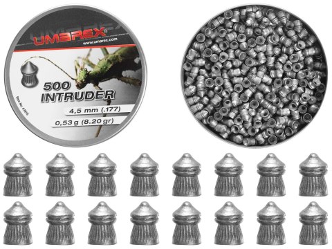 Śrut diabolo Umarex Intruder Pointed Ribbed 4,5/500 Umarex