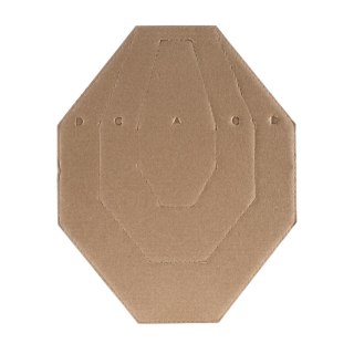 Kartonowe Range Solutions Tarcze IPSC MINI Biało-Brązowe 50szt Range Solutions