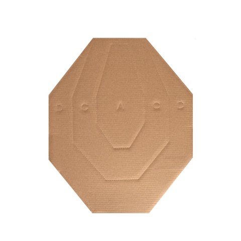 Tarcza kartonowa Range Solutions IPSC brązowa, 50 szt. Range Solutions