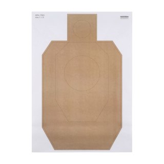 Tarcza strzelecka IDPA - pakiet 50 szt. NN
