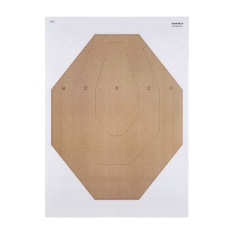 Tarcza strzelecka IPSC - pakiet 50 szt. NN
