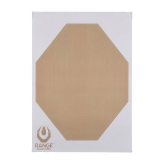 Tarcza strzelecka Range Solutions papierowa IPSC, 50 szt. Range Solutions
