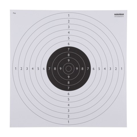 Tarcza strzelecka TS-2 Psp - pakiet 50 szt. pistolet sportowy NN