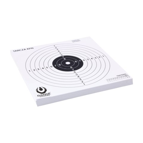 Tarcze Range Solutions KPN do wiatrówki 14x14cm 100szt Range Solutions