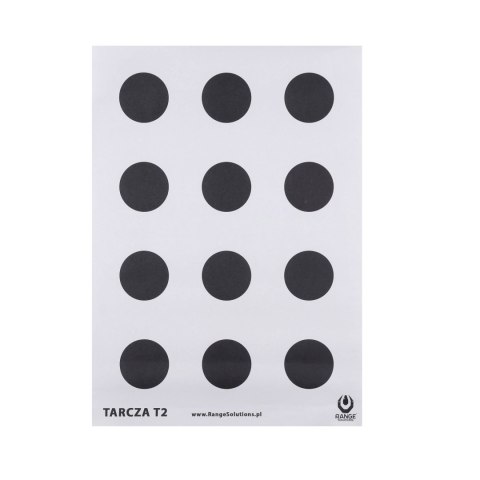Tarcze strzeleckie Range Solutions T2 50szt Range Solutions