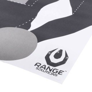 Tarcze strzeleckie Range Solutions Z-TAC 50szt Sylwetka Taktyczna Range Solutions