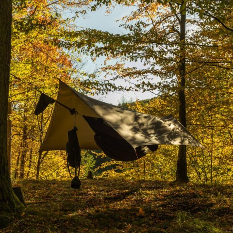 Tarp Flyhamak Sola 4x3m ciemnooliwkowy FlyHamak