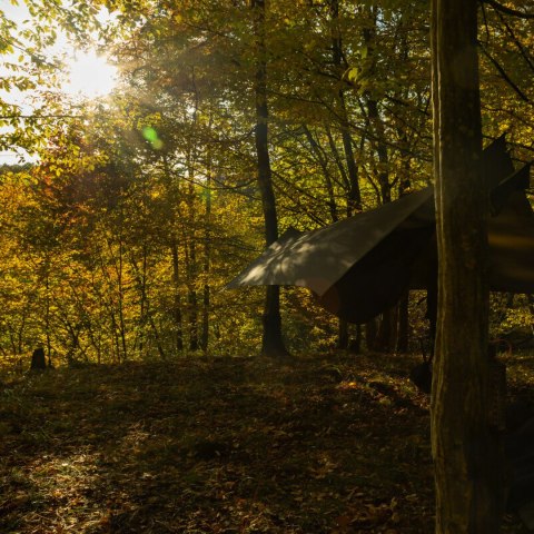 Tarp Flyhamak Sola 4x3m ciemnooliwkowy FlyHamak