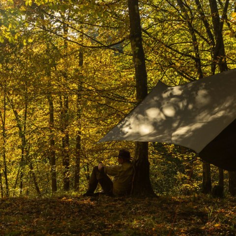 Tarp Flyhamak Sola 4x3m ciemnooliwkowy FlyHamak