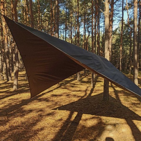 Tarp TigerWood 3 m x 2 m czarny Tigerwood