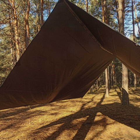 Tarp TigerWood 3 m x 2 m czarny Tigerwood