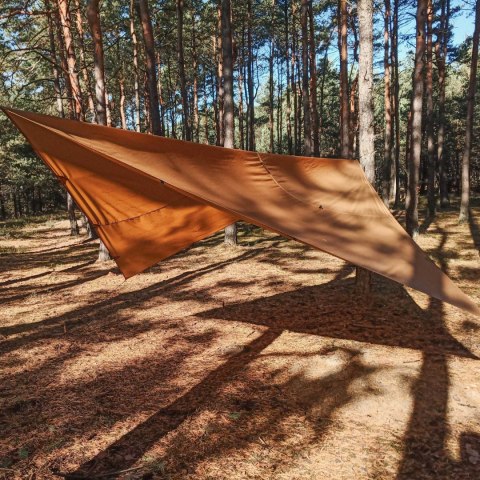 Tarp TigerWood 3 m x 3 m coyote Tigerwood