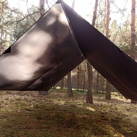 Tarp TigerWood 3 m x 3 m czarny Tigerwood
