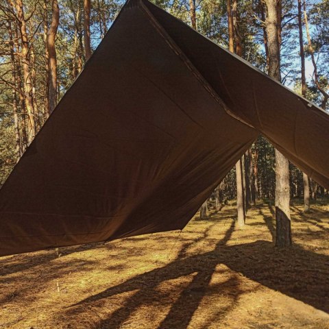 Tarp TigerWood 3 m x 3 m czarny Tigerwood