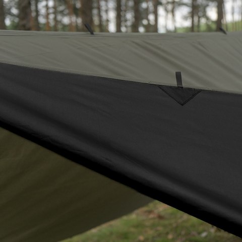 Tarp TigerWood 3 m x 3 m oliwkowy Tigerwood