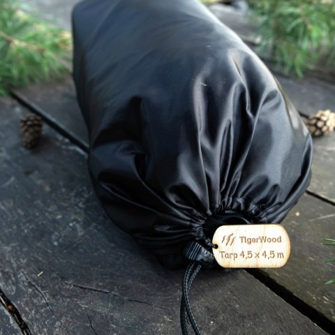 Tarp termo TigerWood 4,5m x 4,5m czarny Tigerwood