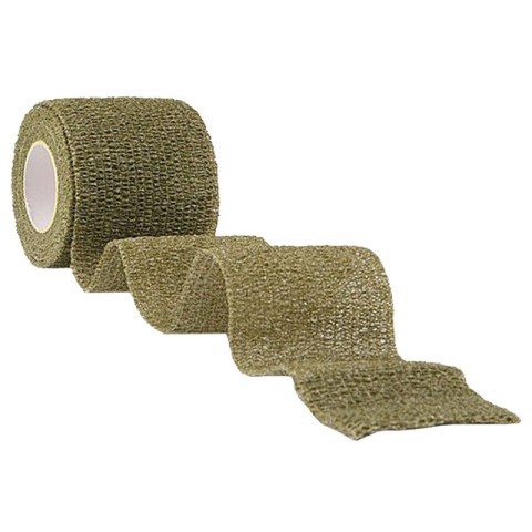 Taśma maskująca Mil-Tec 50 mm 4,5 m oliwkowa Mil-Tec