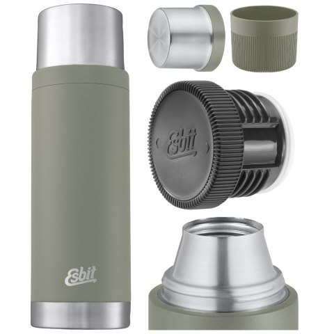 Termos Esbit Sculptor Vacuum Flask 1 l szary Esbit