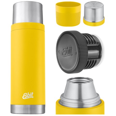 Termos Esbit Sculptor Vacuum Flask 1 l żółty Esbit